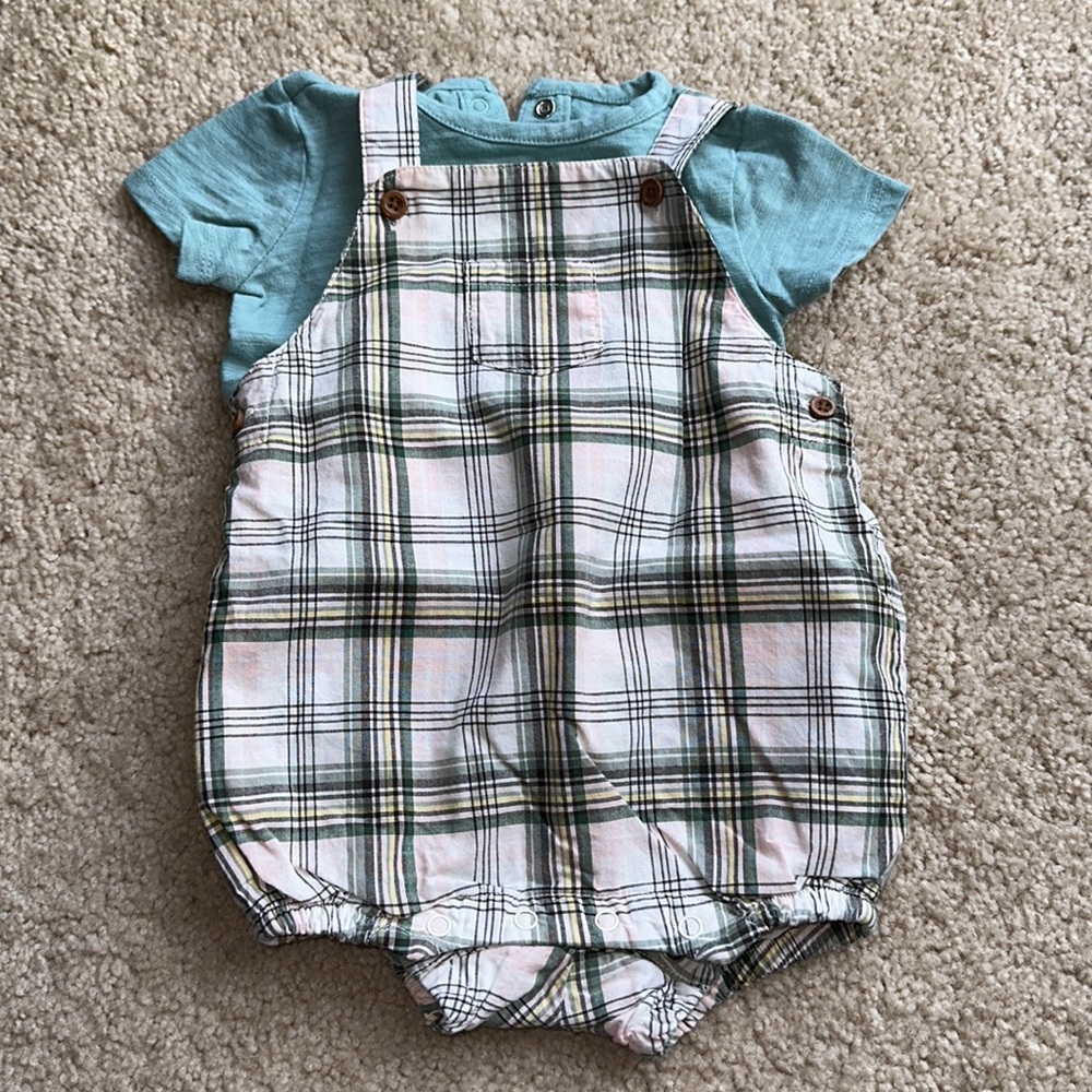 Janie and Jack Coverall Set